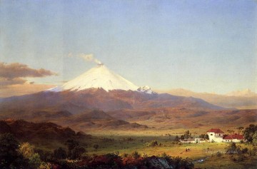 Cotopaxi scenery Hudson River Frederic Edwin Church Oil Paintings